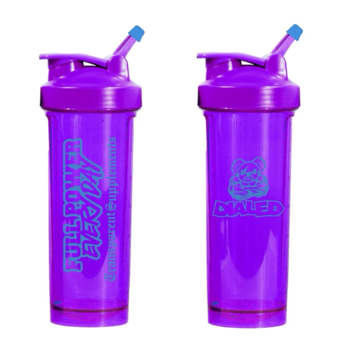 The X Athletics Transparent Shaker Bottle