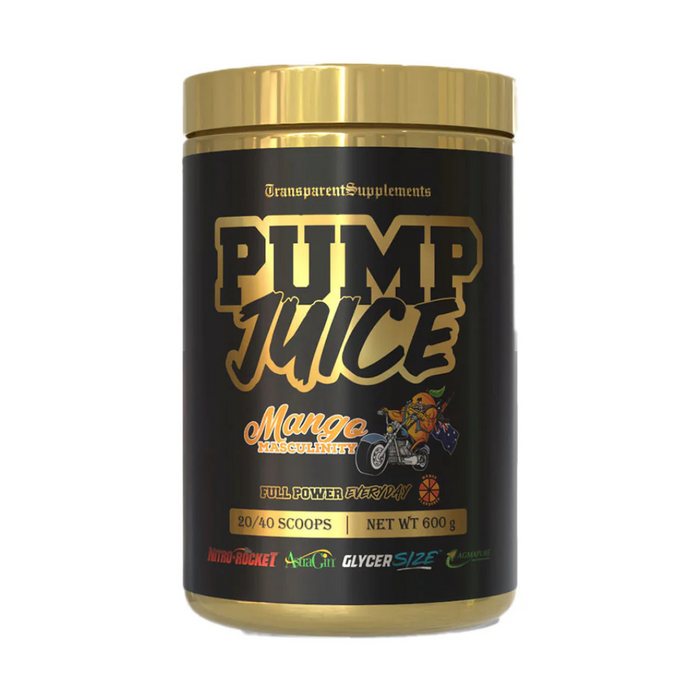 Transparent Supplements PUMP Juice Pre-Workout