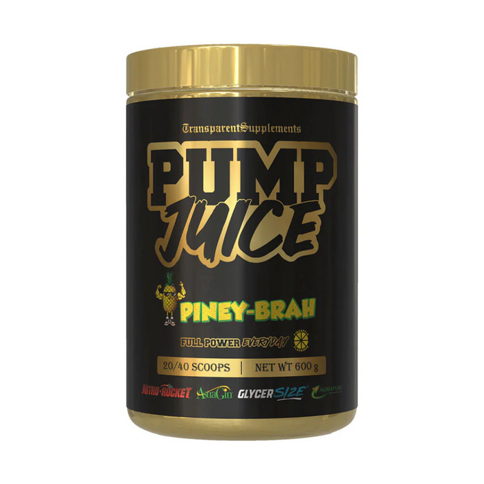 Transparent Supplements PUMP Juice Pre-Workout