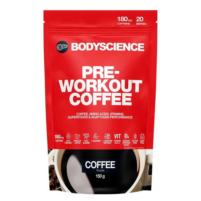 BodyScience BSc Pre-Workout Robusta Coffee