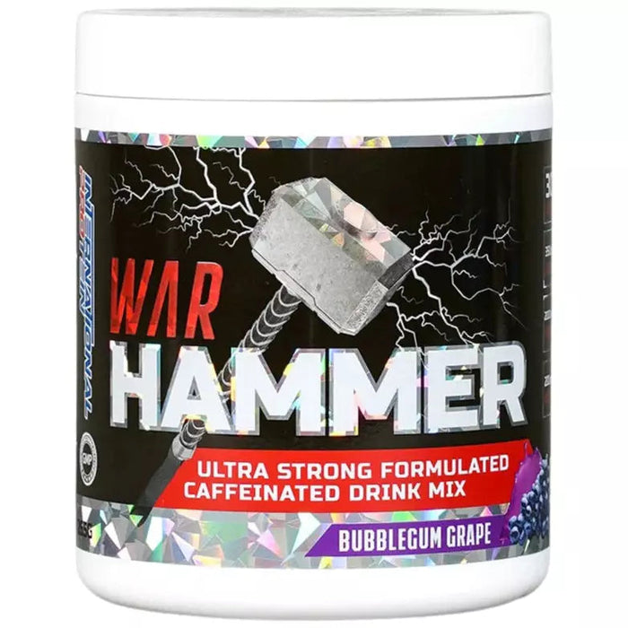 International Protein War Hammer Pre-Workout 30 Servings / Bubblegum Grape