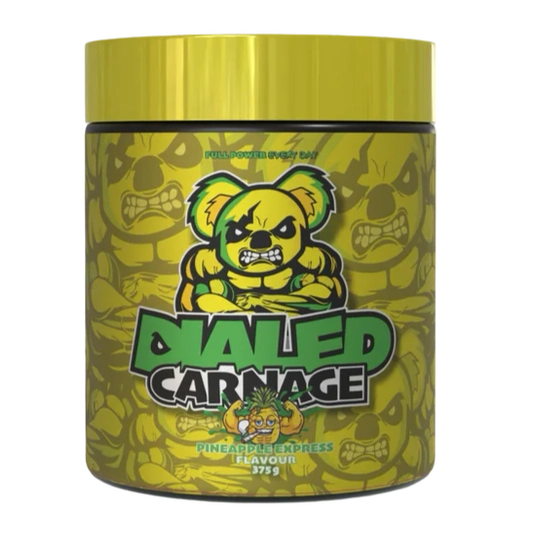 The X Athletics Dialed Carnage Pre-Workout