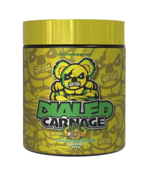The X Athletics Dialed Carnage Pre-Workout