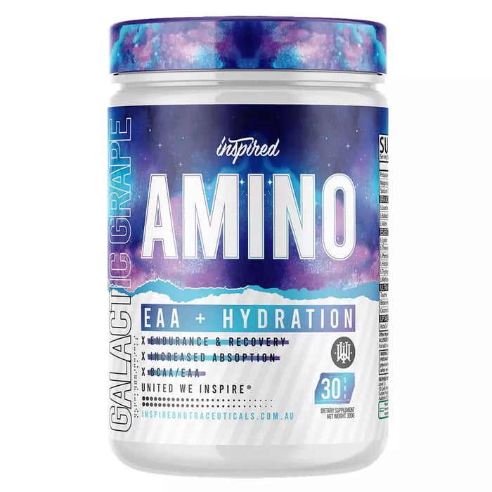 Inspired Nutraceuticals Amino EAA + Hydration Galactic Grape / 30 serves