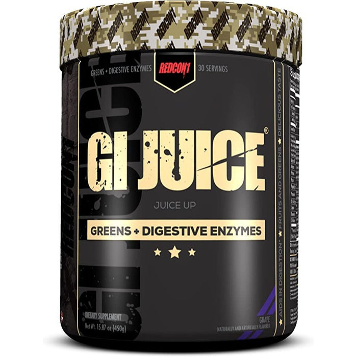 Redcon1 GI Juice Greens & Digestive Enzymes Grape