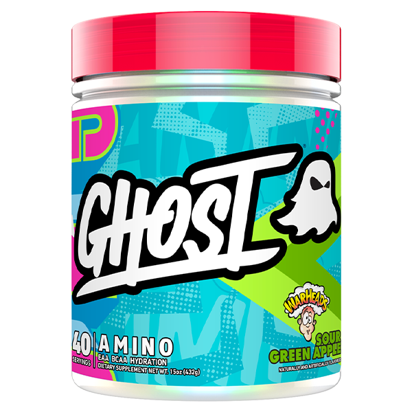 Ghost AMINO V2 Warhead's Sour Green Apple / 40 Servings