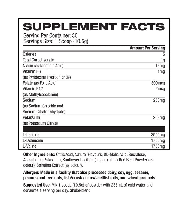 Basic Supplements BCAA 30 serves
