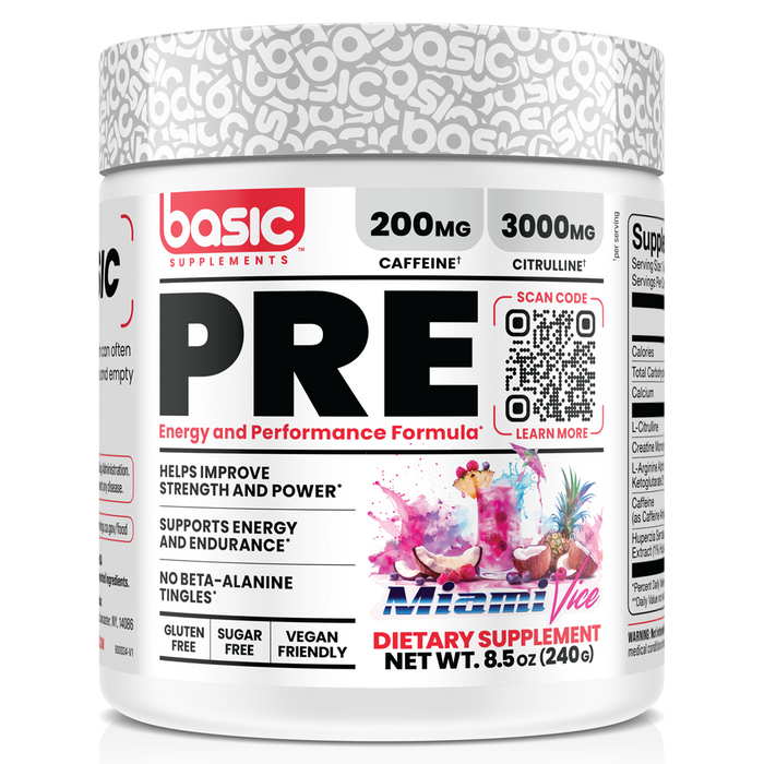 Basic Supplements PRE Pre-workout 30 serves