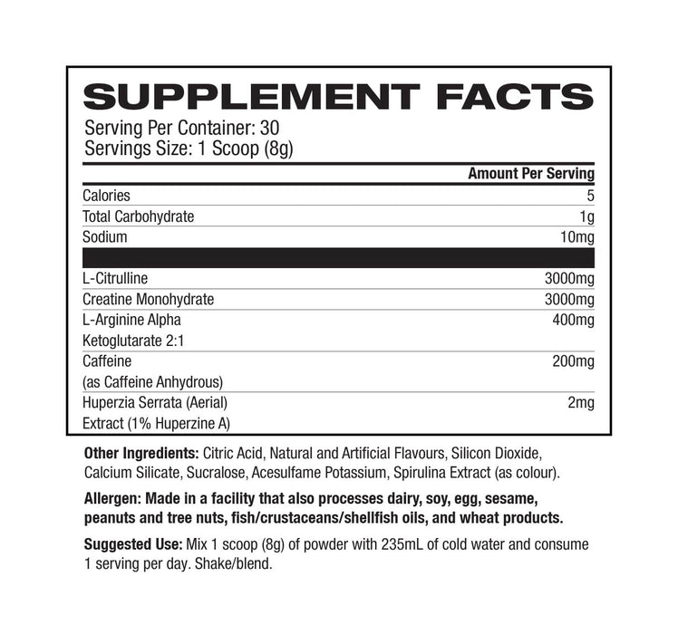 Basic Supplements PRE Pre-workout 30 serves