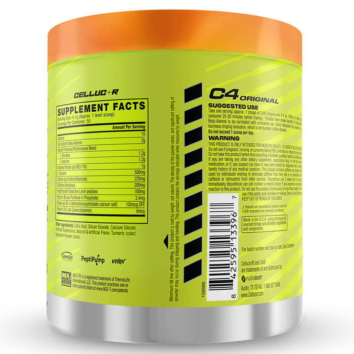Cellucor C4 Original Pre-Workout 50 serves