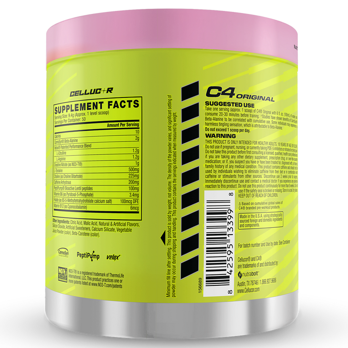 Cellucor C4 Original Pre-Workout 50 serves