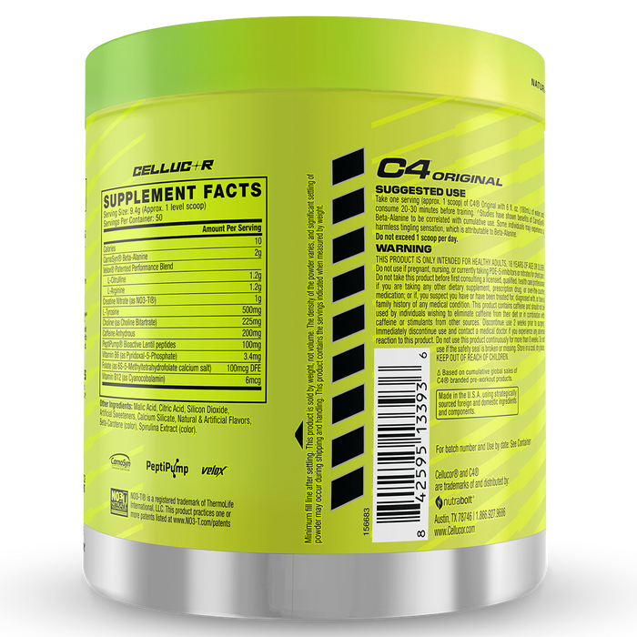 Cellucor C4 Original Pre-Workout 50 serves