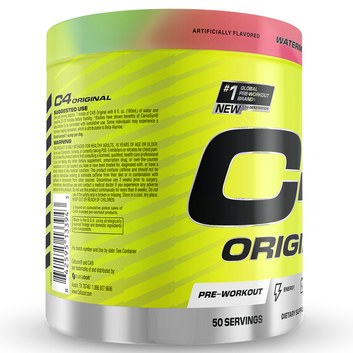 Cellucor C4 Original Pre-Workout 50 serves