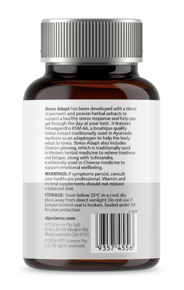 ATP Science STRESS ADAPT 60 Capsules