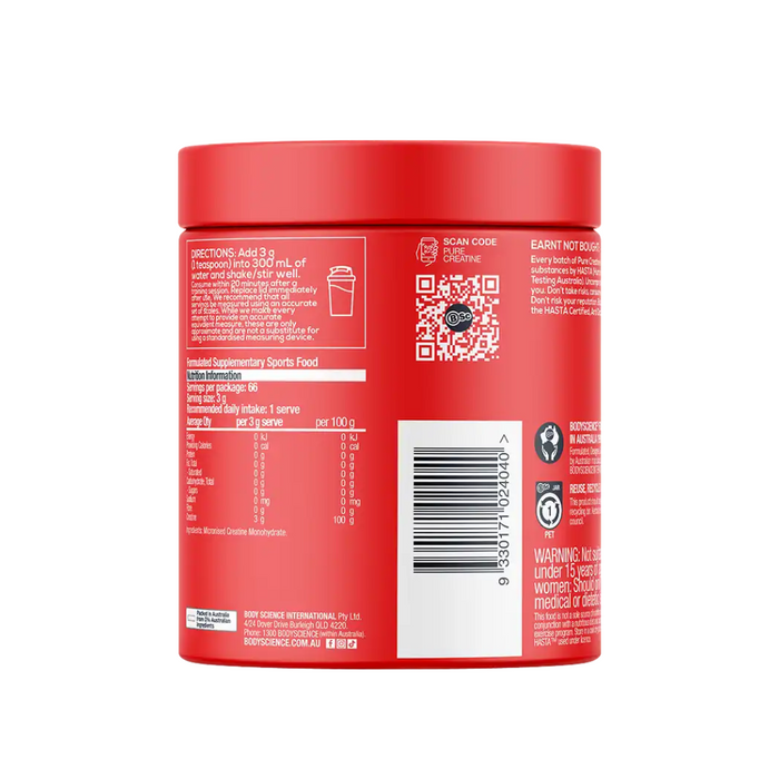 BodyScience BSc Pure Creatine