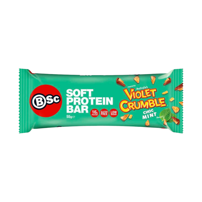 BodyScience BSc Violet Crumble Soft Protein Bar