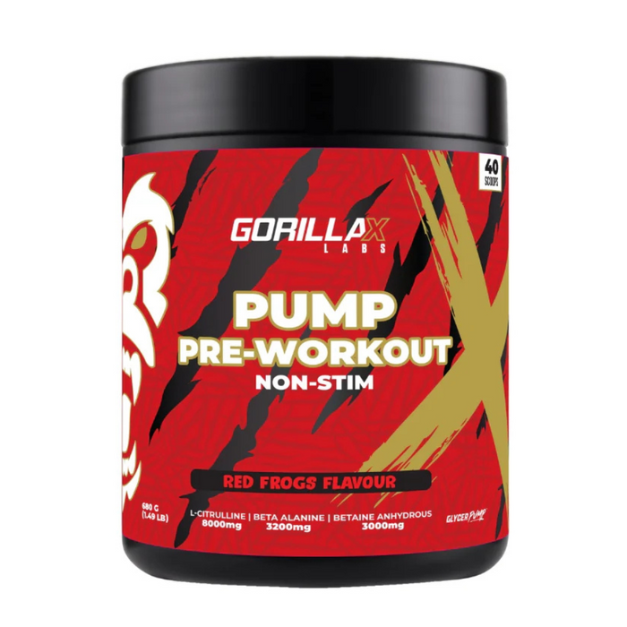 Gorilla X Labs PUMP Pre-Workout