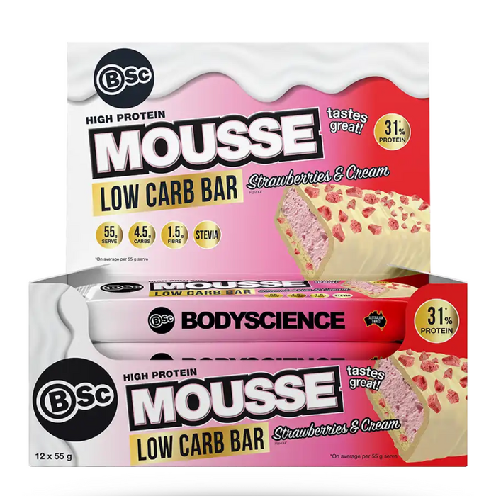 BodyScience BSc High Protein Low Carb Mousse Bar