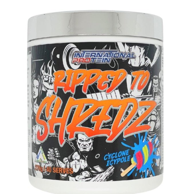 International Protein Ripped To Shredz 40 Servings / Cyclone Icypole