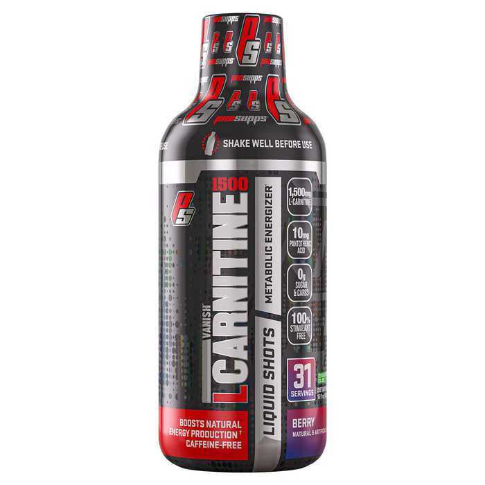 ProSupps L-Carnitine 1500 Liquid Shots 31 Servings / Berry