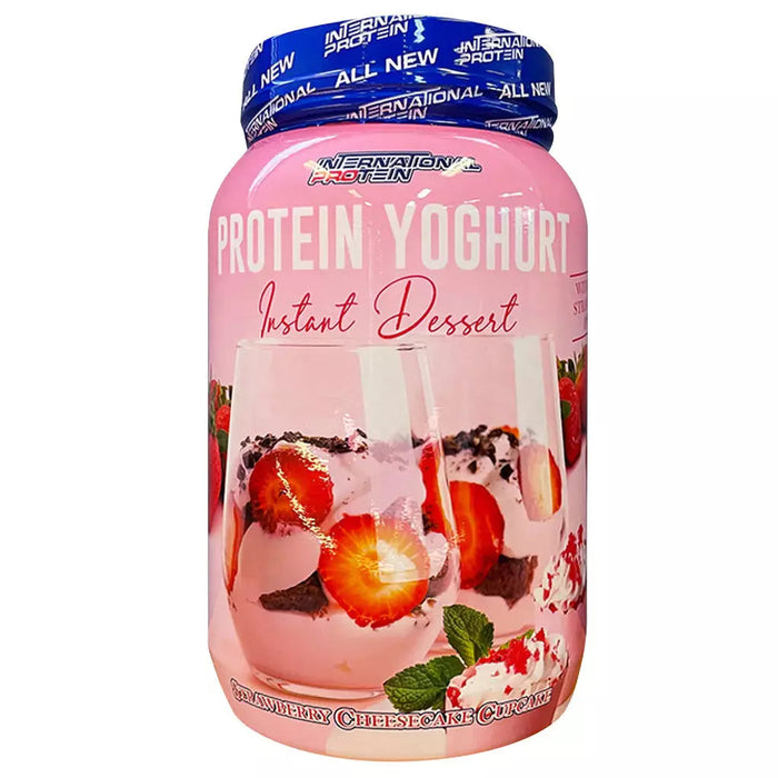 International Protein Yoghurt 700g / 20 serves / Strawberry Cheesecake Cupcake