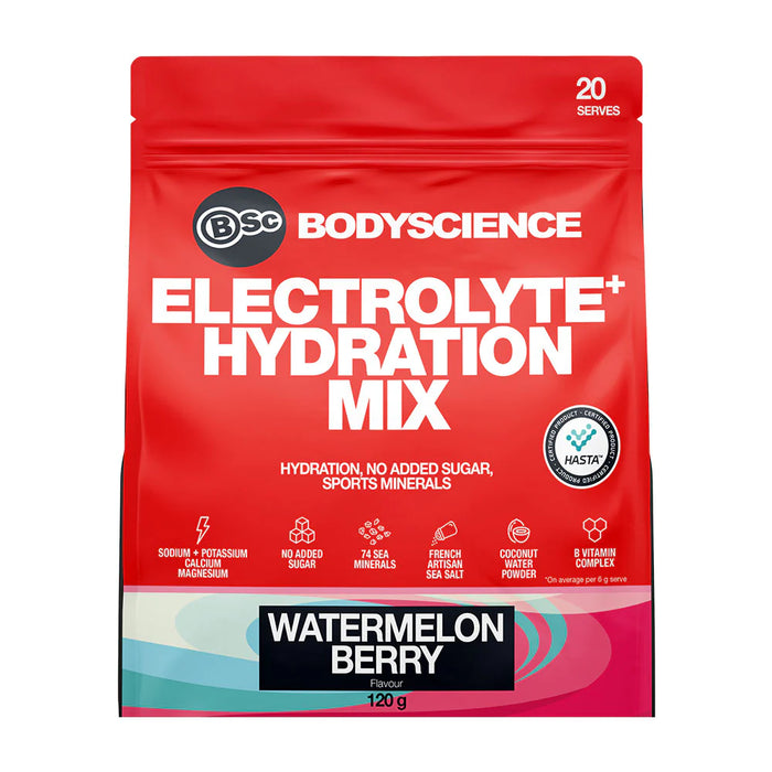 BSc Bodyscience Electrolyte + Hydration Mix 120g