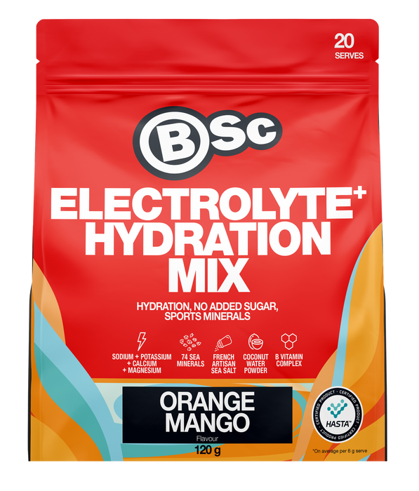 BSc Body Science Electrolyte + Hydration Mix 120g