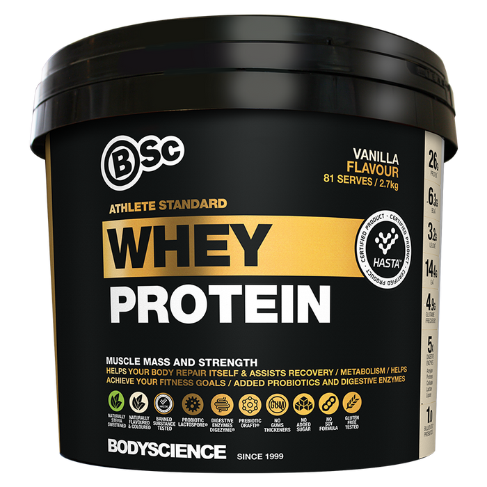 BSc Bodyscience Athlete Standard Whey Protein