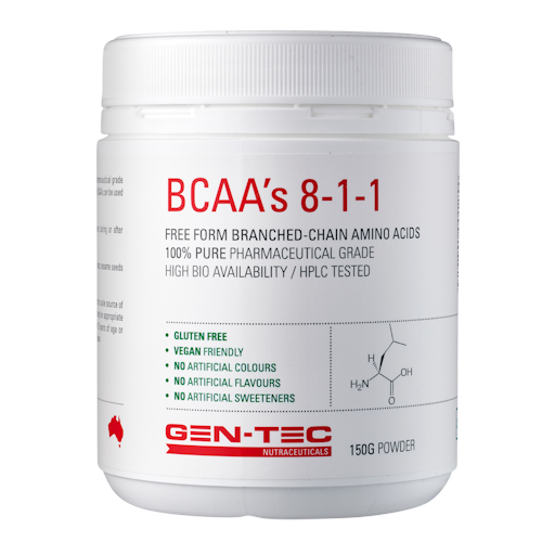 Gen-Tec Nutraceuticals BCAA's 8-1-1