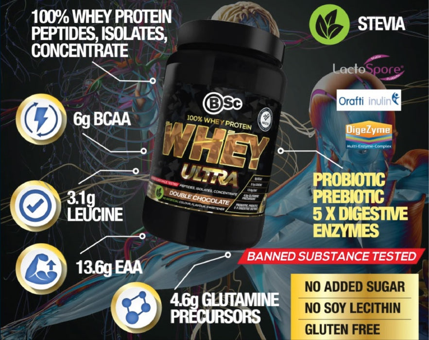 BSc Bodyscience Protein Whey Ultra 900g