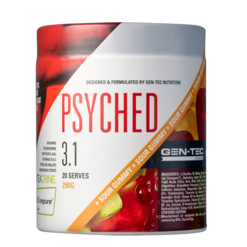 Gen-Tec Nutrition Psyched 3.1 Pre-Workout