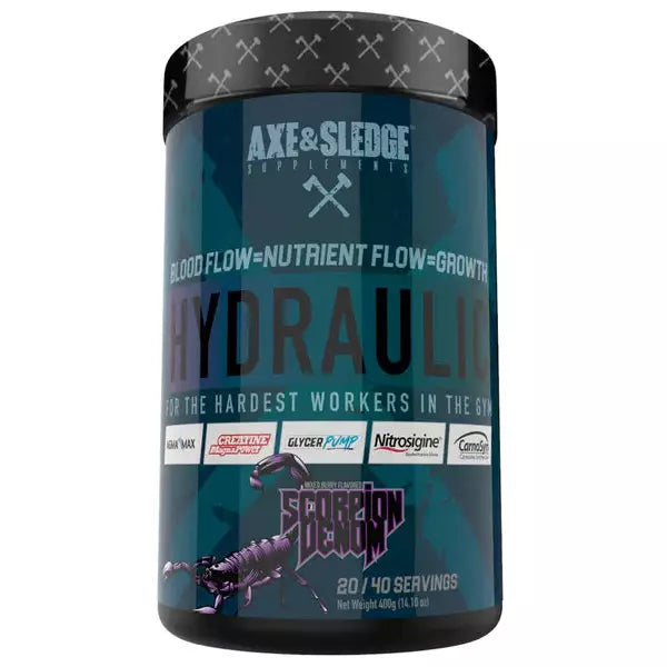 Axe & Sledge Supplements Hydraulic Pre-Workout