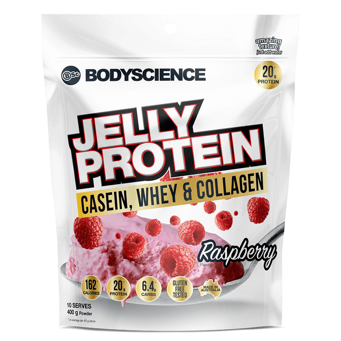 BSc Bodyscience Jelly Protein Casein Whey Collagen 400g