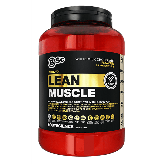 BSc Bodyscience Nitrovol Lean Muscle Recovery Protein